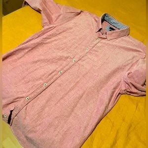 Zara dress shirt salmon color XL size dress shirt